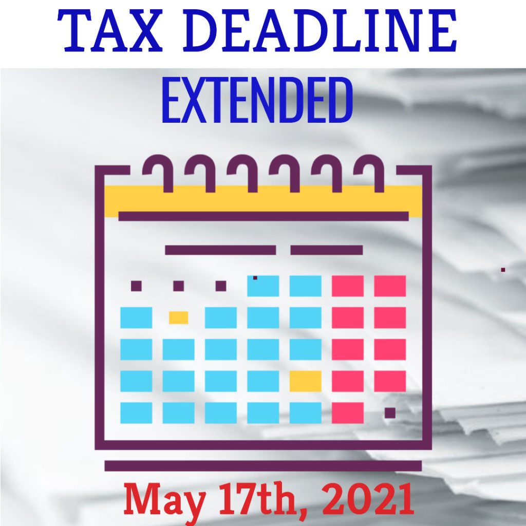 Tax Deadline Extended ERLYN's TAXES